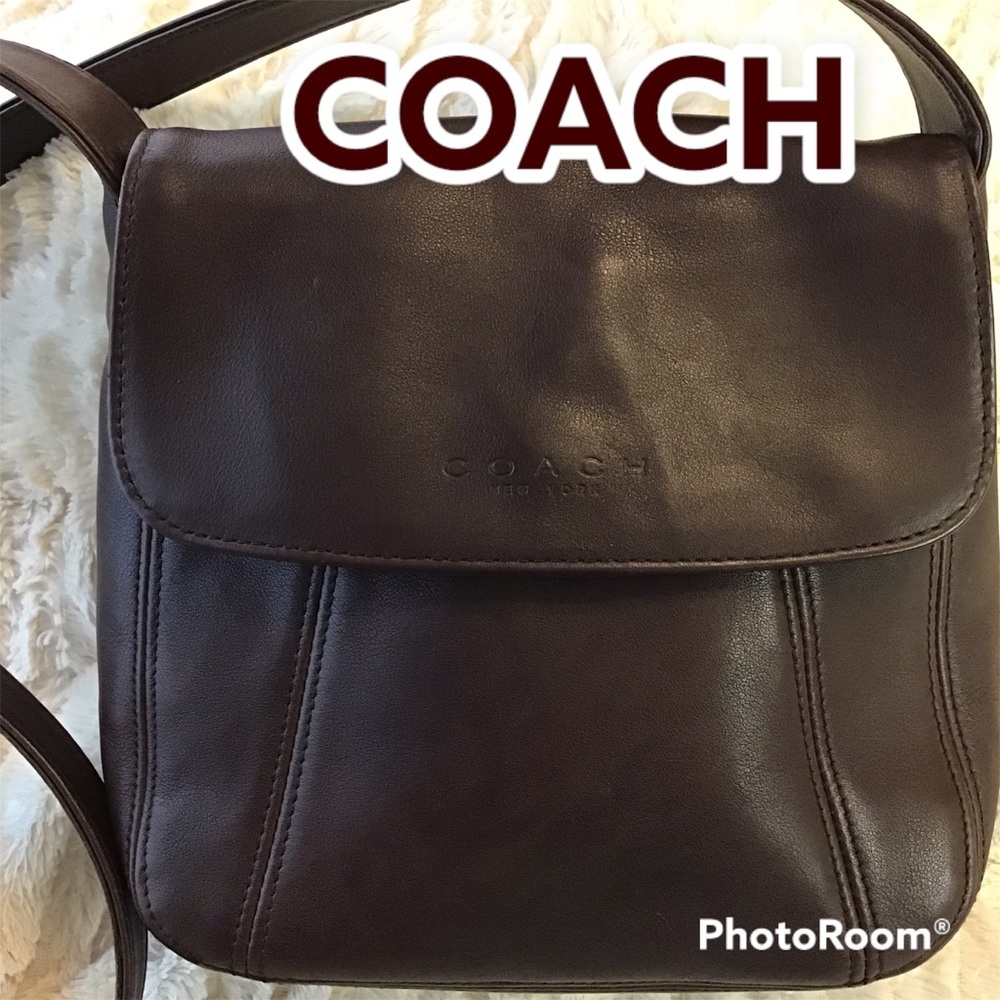 Coach Leather Shoulder Bag